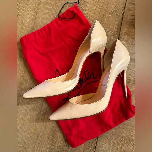 Christian Louboutin GOOD CONDITION
Iriza Leather Red Sole Pumps - Picture 1 of 14